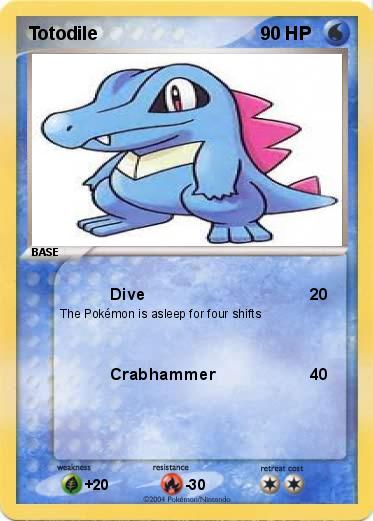 Pokemon Totodile