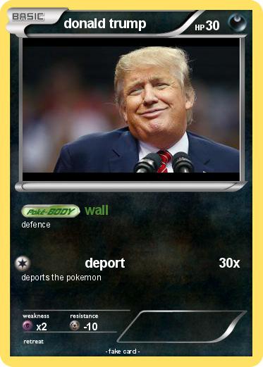 Pokemon donald trump