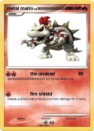 Pokemon metal mario