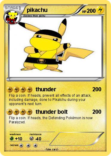 Pokemon pikachu
