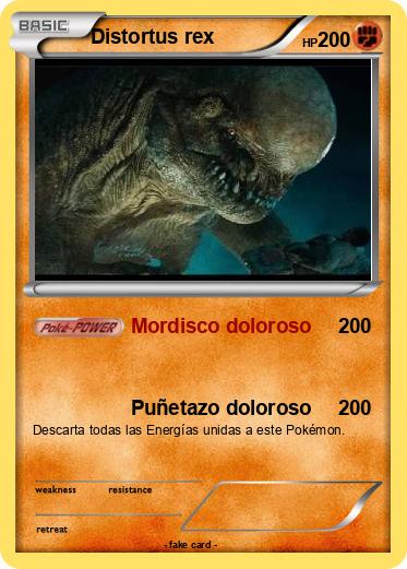 Pokemon Distortus rex
