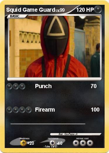 Pokemon Squid Game Guard