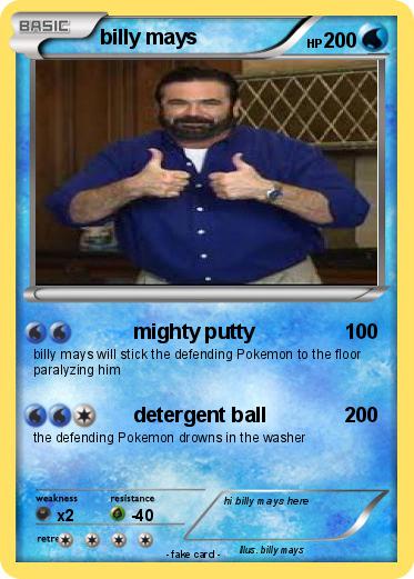 Pokemon billy mays