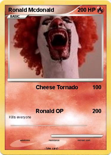 Pokemon Ronald Mcdonald