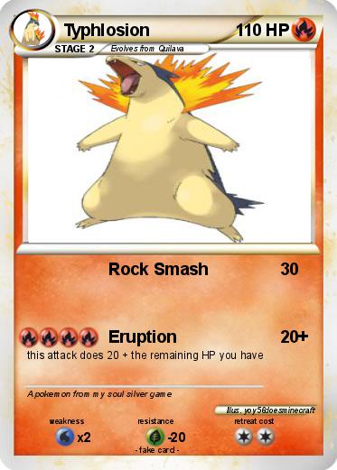 Pokemon Typhlosion