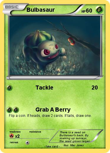 Pokemon Bulbasaur