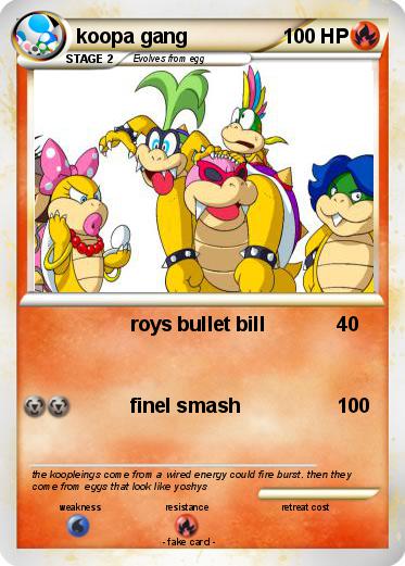 Pokemon koopa gang