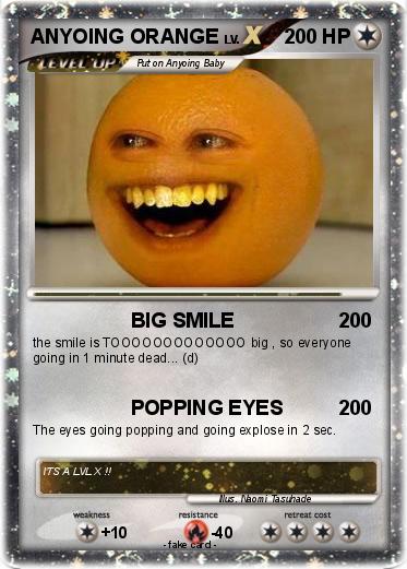 Pokemon ANYOING ORANGE