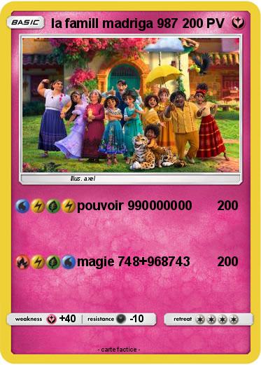 Pokemon la famill madriga 987