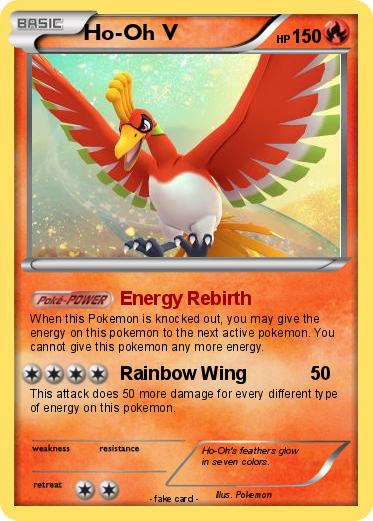 Pokemon Ho-Oh V