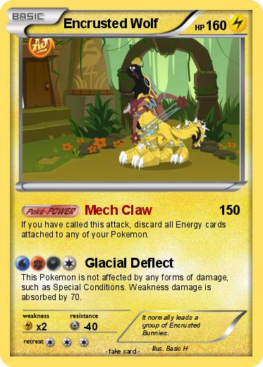 Pokemon Encrusted Wolf
