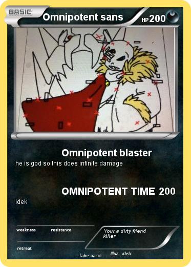 Pokemon Omnipotent sans