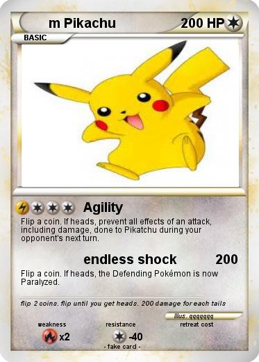 Pokemon m Pikachu