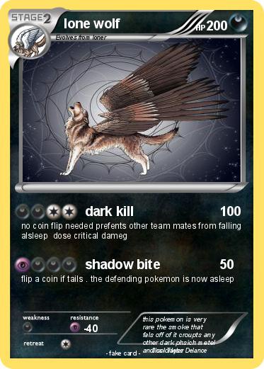 Pokemon lone wolf