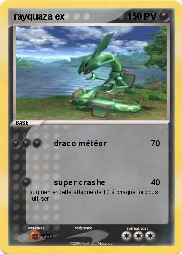 Pokemon rayquaza ex
