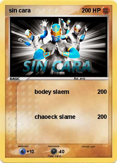 Pokemon sin cara