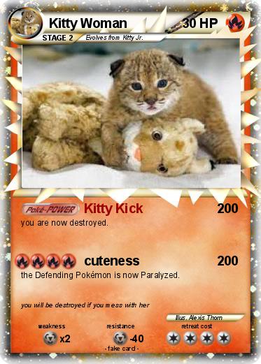 Pokemon Kitty Woman