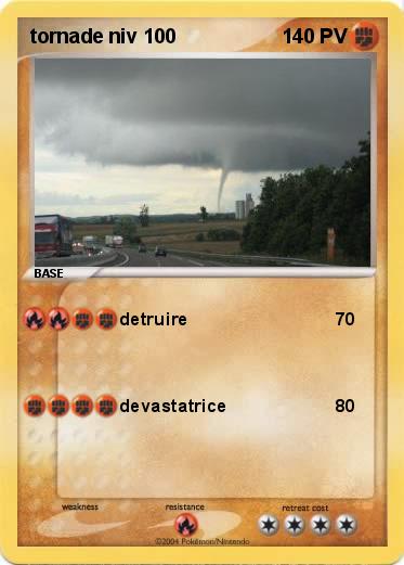 Pokemon tornade niv 100