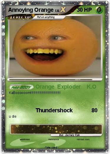 Pokemon Annoying Orange