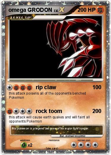 Pokemon omega GRODON