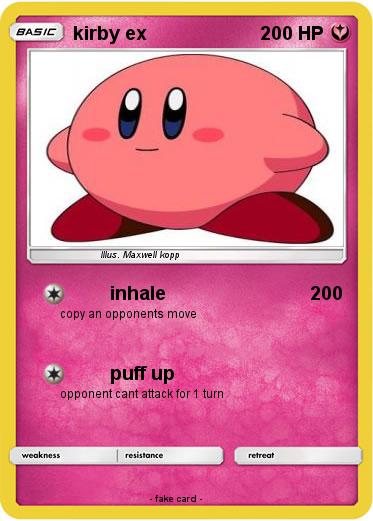 Pokemon kirby ex