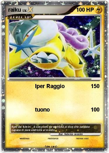 Pokemon raiku