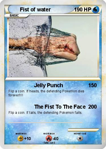 Pokemon Fist of water