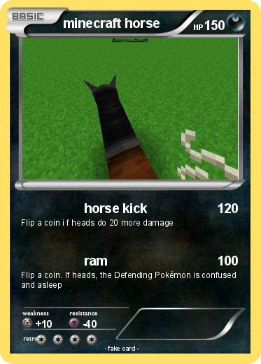 Pokemon minecraft horse