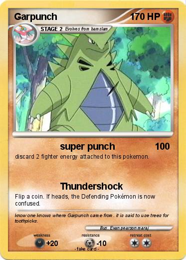 Pokemon Garpunch