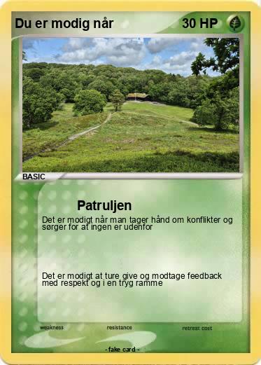 Pokemon Du er modig når