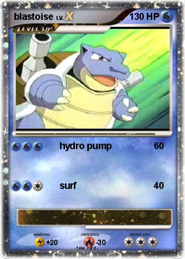 Pokemon blastoise