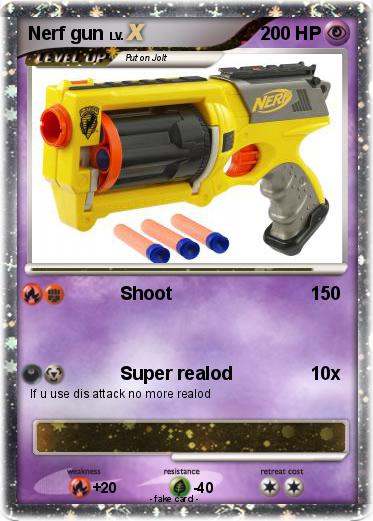 Pokemon Nerf gun
