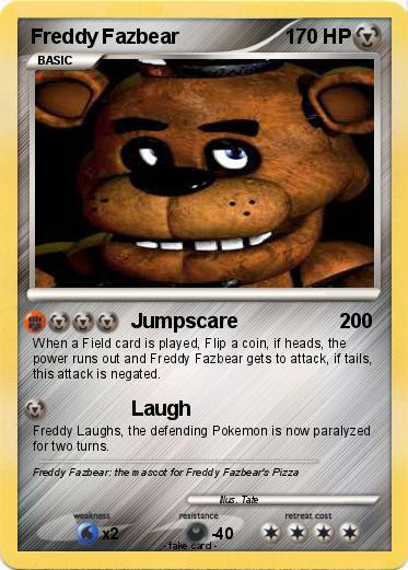 Pokemon Freddy Fazbear