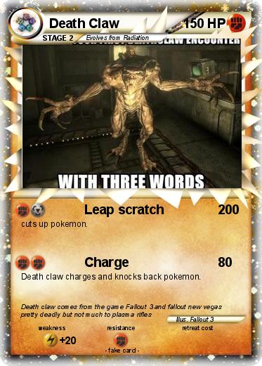 Pokemon Death Claw