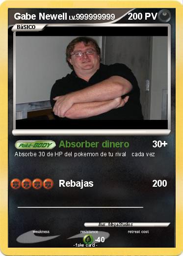 Pokemon Gabe Newell