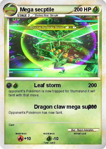 Pokemon Mega secptile