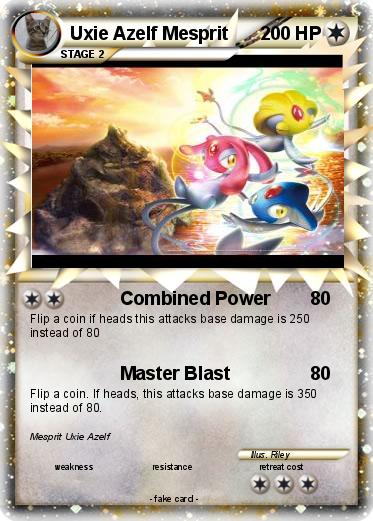 Pokemon Uxie Azelf Mesprit