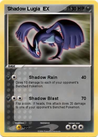 Pokemon Shadow Lugia  EX