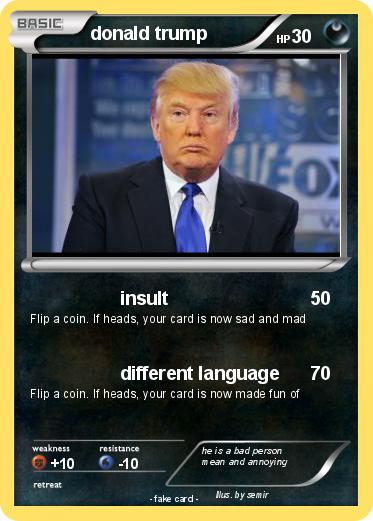 Pokemon donald trump