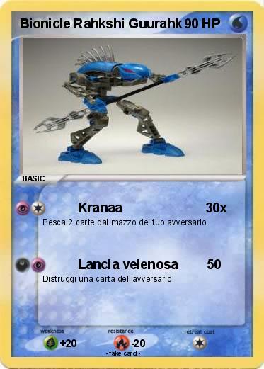 Pokemon Bionicle Rahkshi Guurahk