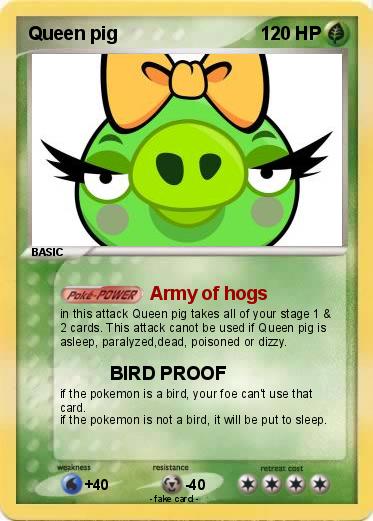 Pokemon Queen pig