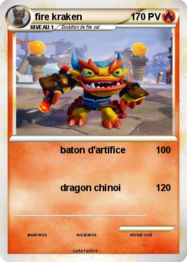 Pokemon fire kraken