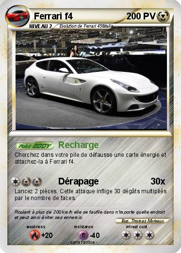 Pokemon Ferrari f4