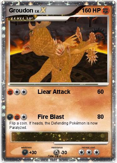 Pokemon Groudon