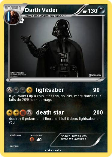 Pokemon Darth Vader