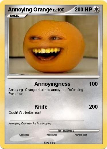 Pokemon Annoying Orange