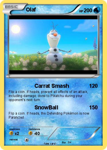 Pokemon Olaf