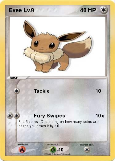 Pokemon Evee Lv.9