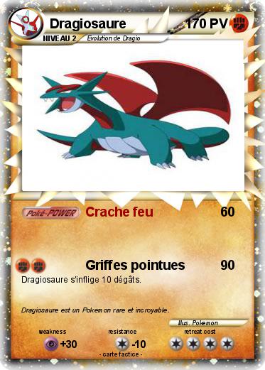 Pokemon Dragiosaure