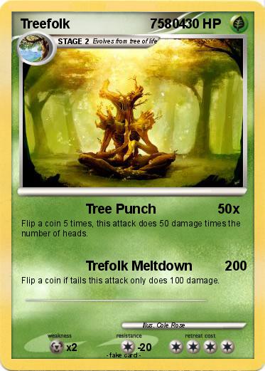 Pokemon Treefolk                      75804